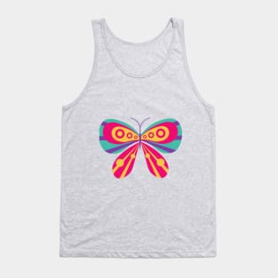 colourful butterfly art Tank Top